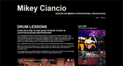 Desktop Screenshot of mikeyciancio.com